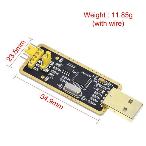 AYASOSO FT232 FT232BL/RL USB to Serial Module - USB to TTL Converter for Firmware Upgrade and Download, (Golden