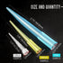1500PCS Laboratory Universal Pipette Tips 3-Size Plastic Liquid Pipette Tips 10ul 200ul 1000ul (Yellow Blue Clear)