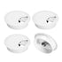 uxcell 4Pcs Cable Hole Cover, 2 Inch ABS Desk Grommet for Office PC Cable Organizer, White