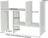 PAG Adjustable Desktop Shelf Wood Small Bookshelf Desk Supplies Organizers and Accessories Storage Display Rack Office