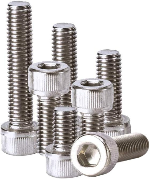 600PCS M3 Screws Hex Stainless Steel Bolts and Nuts Kit - Assorted Screws and Nuts Button Head Cap Metric M3 Bolt Kit