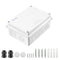 Waterproof Electrical Junction Box, 5.9"x4.3"x2.8", Sturdy ABS Plastic IP65 Dustproof Project Enclosure, White