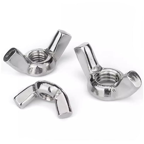 sotoolstop 5/16"-18 18-8(304) 10Pcs-Pack Wing Nuts,Stainless Steel Wing Nuts