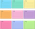 Pajean 9 Pcs/450 Sheet To Do List Sticky Note 3x4 Inch Self Stick Pads with Line for Office, School, Home Reminder