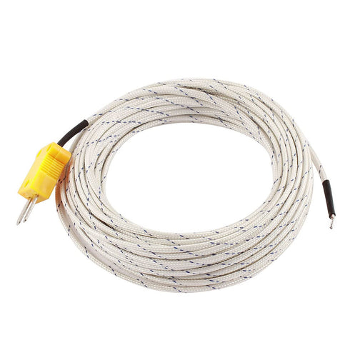 uxcell a15050400ux0361 K Type -50C to +180C Wire Lead Thermocouple Sensor Probe, 10M