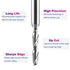 3/16 inch 1/4 inch SpeTool Carbide CNC Router Bits Cutting Diameter Up Cut Router Bit with Shank Suitable for CNC