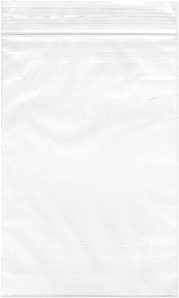 Plymor 4" x 6" Zipper Reclosable Plastic Bags, 6 Mil Industrial Duty (Pack of 50)