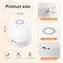 Generic 3 1 Portable Night Light, USB Rechargeable Small Desk Lamp, Brightness & Remote, Touch Bedside Cordless Table
