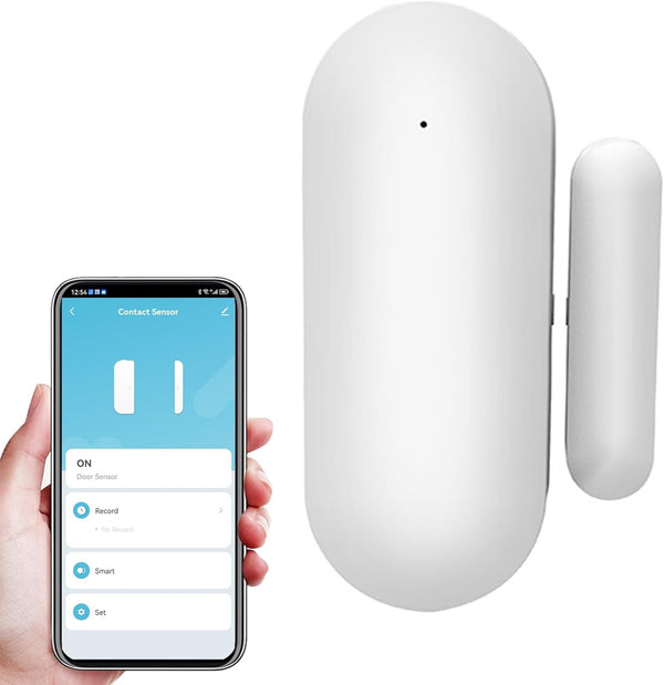 JCHENG Door Window Sensor for TUYA Zigbee Gateway - Remote Monitoring, Extended Battery Life, App Control, Smart Home
