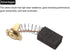 uxcell 10 Pack 999-043 Carbon Brushes, 18x11x7mm for Electric Hammer Drill Motor