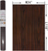 Countertop Counter 24"x118" TOTIO Dark Brown Wood Wallpaper Black Walnut Wood Contact Paper Thick Peel Stick Wood Look