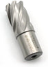 TEMO M2 Annular Cutter with Weldon Shank, 13/16 Inch Cutting Diameter x 1 Inch Depth for Drill Press
