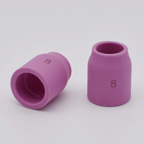 10PK TIG Gas Lens Alumina Nozzle Ceramic Cup 53N61S for SR WP-9/20 & SR WP-17/18/26 Welding Torch