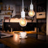 12 E26 Switch(Bulb Simple Deluxe Feet Extension Hanging Lantern Pendant Light Cord with Socket, Featuring an On/Off Not