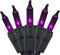 MULTI-SPARKING Halloween Lights Purple 35 Count - Incandescent Purple Mini String Lights
