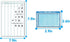 Dry Erase Long Multiplication Practice White Board 8" x 12", Double Sided 2-digits Multiplication Board for Kids