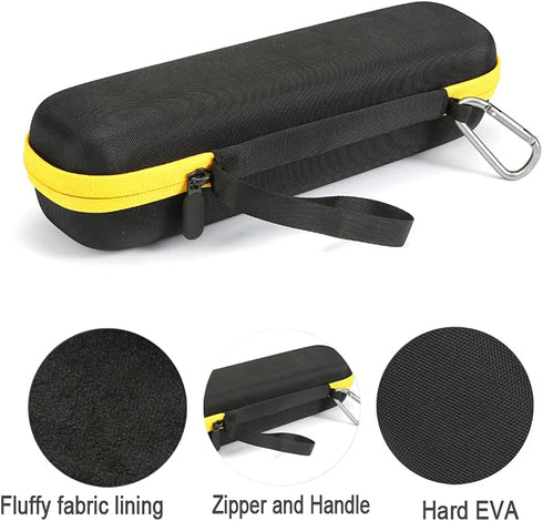 RAIACE Hard Carrying Case for Fluke T5-1000/T5-600/T6-1000/T6-600 Electrical Tester - Black