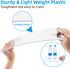 Plastic Clipboards Set of 30, Acrylic Clear Clip Board 8.5x11 for Classroom, Office & School Supply