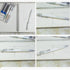 Mechanical Pencil Set 4PCS 0.5mm with 100 HB Lead and 3 Erasers for Students