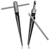 T Handle Tapered Reamer Set, 1/8"-1/2" & 3/16"-5/8" Tapered 6 Fluted Chamfer Woodworker Tool