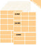 540Pcs Removable Food Labels, 3 Size Labels for Jars, Essential Oil Bottle,Spice