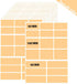 540Pcs Removable Food Labels, 3 Size Labels for Jars, Essential Oil Bottle,Spice