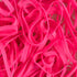 64 JAM Plus Pink Medium Binder Clips + Size Rubberbands