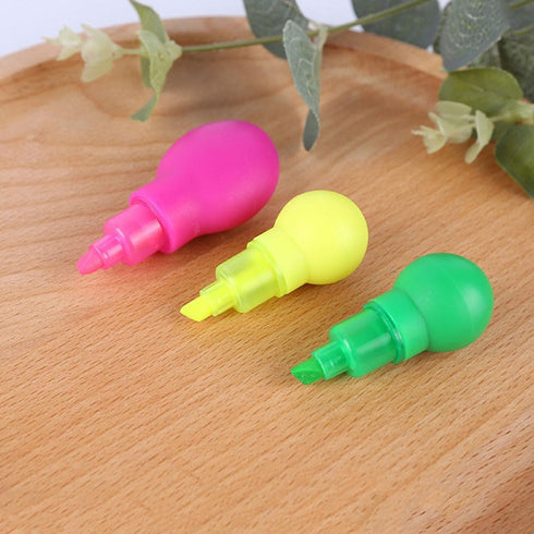 NUOBESTY 2 Sets Creative Funny Foot Shaped Highlighter Marker Pens for Students