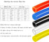 Beduan Pneumatic Tubing Pipe 1/2" OD Blue Air Compressor PU Line Hose Tube for Water Fluid Transfer