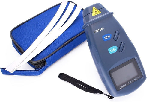 Digital Tachometer - Handheld Photo Laser, Non Contact Digital Tach Meter RPM Meter