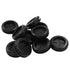 Kemcatui 10 3/4 Inch Grommet Grommets Grommet, Grommet Pcs Rubber for Wiring, Double-Sided Firewall Black Wire Hole