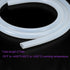 DMiotech 10mm ID 14mm OD 5 Feet Translucent Silicone Tube for Water Air Pump, Industrial Silicone Tubing