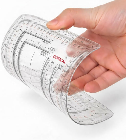 New and Improved Version Military Style MGRS/UTM Coordinate Grid Reader, and Protractor,Coordinate Scale Map Reading