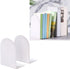 PILULY L-Shaped Bookends Practical Book End Desk Bookshelf Book Book Holders Shelf Decorative Bookends for Students
