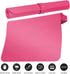 Boutilon Pink,30"x14") Leather Desk Pad Protector,Non-Slip Mouse Pad,Laptop Desk Pad,Office Mouse Mat,Waterproof