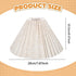 Generic 54 Pleated Lampshade Replacement Modern Easy Assembly Detachable Desk Lamp Cover Floor Light Cover