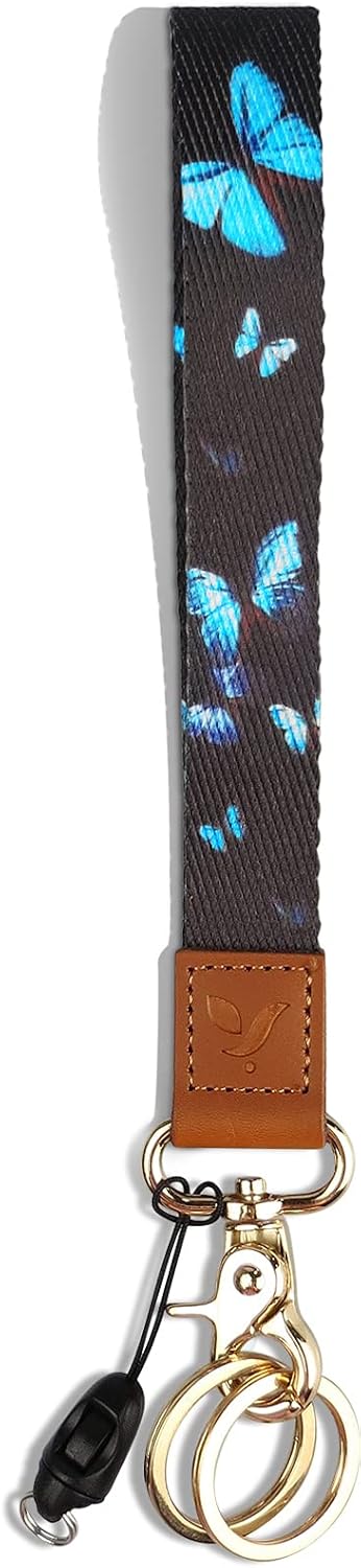 Yiflin Cute Wrist Lanyard for Keys, Keychain, Wallet, ID Holder, Cell Phone, Women’s Wristlet Key Chain Holder