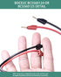 BNC Test Leads, BNC (F) to Stackable Pin Tip Plugs, Multimeter Breakout Cable