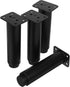 4pcs Adjustable Metal Sofa Legs Replacement, Heavy Duty Furniture Leveling Feet, Extendable