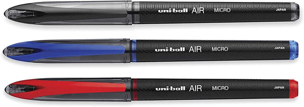 uni-ball Air Porous Point Pens, Micro Point (0.5mm), Assorted Colors, 12 Count