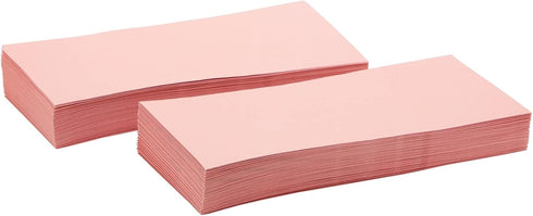 Juvale 96-Pack #10 Blush Pink Envelopes with Gummed Seal and V-Flap for Party Invitations, Mailing Business Letters