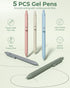 56 6 12 5 9 Set Four Candies PCS Aesthetic School Supplies with Pencil Case, Multicolor Pen, Pastel Highlighters, Gel