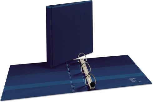 Avery 79805 EZD Nonstick View Binder, 1-1/2-Inch Capacity, Navy, 8-1/2-Inch x11-Inch