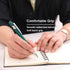 Ballpoint Pen with Stylus Tip, Soft Touch Click Metal Pen, 1.0mm Medium Point, Black Ink, 18 Count (6 Colors)