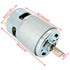 DC 775 Motor 12V-24V 6000-12000RPM, High Torque Low Noise Electric Motor with Bracket for Mini Angle Grinder, Drill
