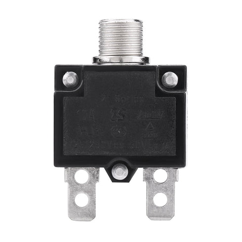 125/250V AC Thermal Overload Protector Reset Thermal Switch Over Current Overload Protector for Generator (15A)