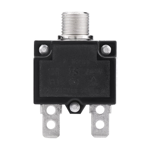125/250V AC Thermal Overload Protector Reset Thermal Switch Over Current Overload Protector for Generator (15A)