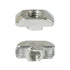 1/4"-20 Threaded Standard Steel Drop in T-Nut, Accessory Hardware Nuts for 15 40 Series Aluminum Profiles