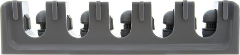 4073700 16-1/2" 2-3/4" 3-1/2" Carlisle FoodService Products Roll N Grip ABS Plus Broom and Brush Holder, Length x