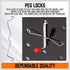 HORUSDY 238-Piece Pegboard Hooks Assortment with Pegboard Bins for Organizing Various Tools